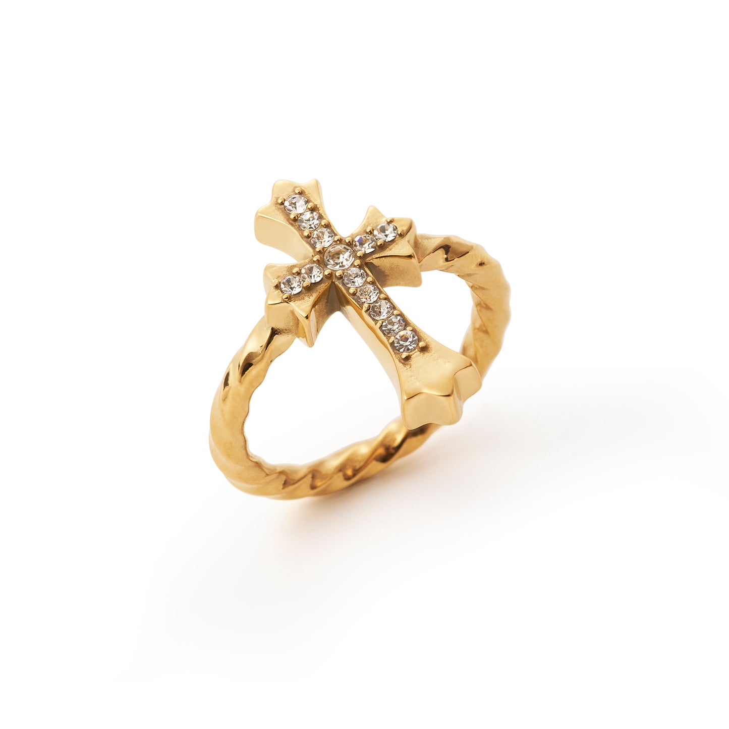 Maria Ring Diamond Green gold