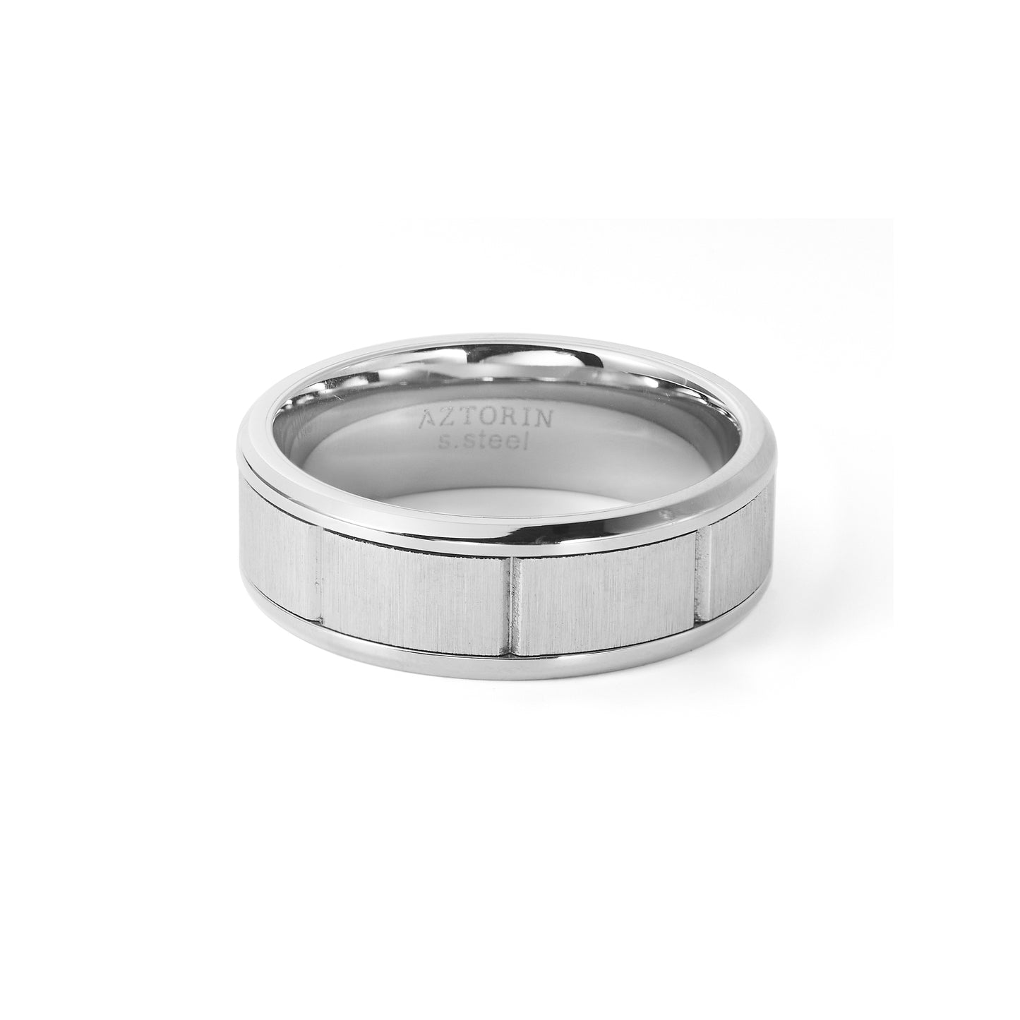 Stainless Steel Wedding Band ring