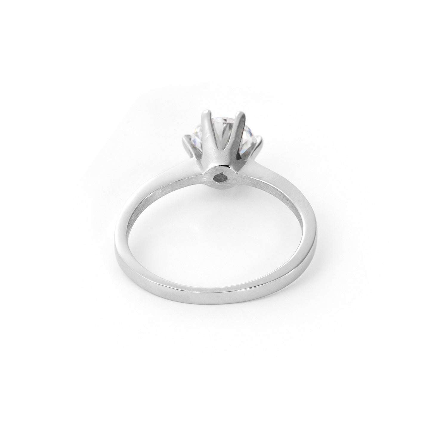 Yellow Gold Ring with Cubic Zirconia