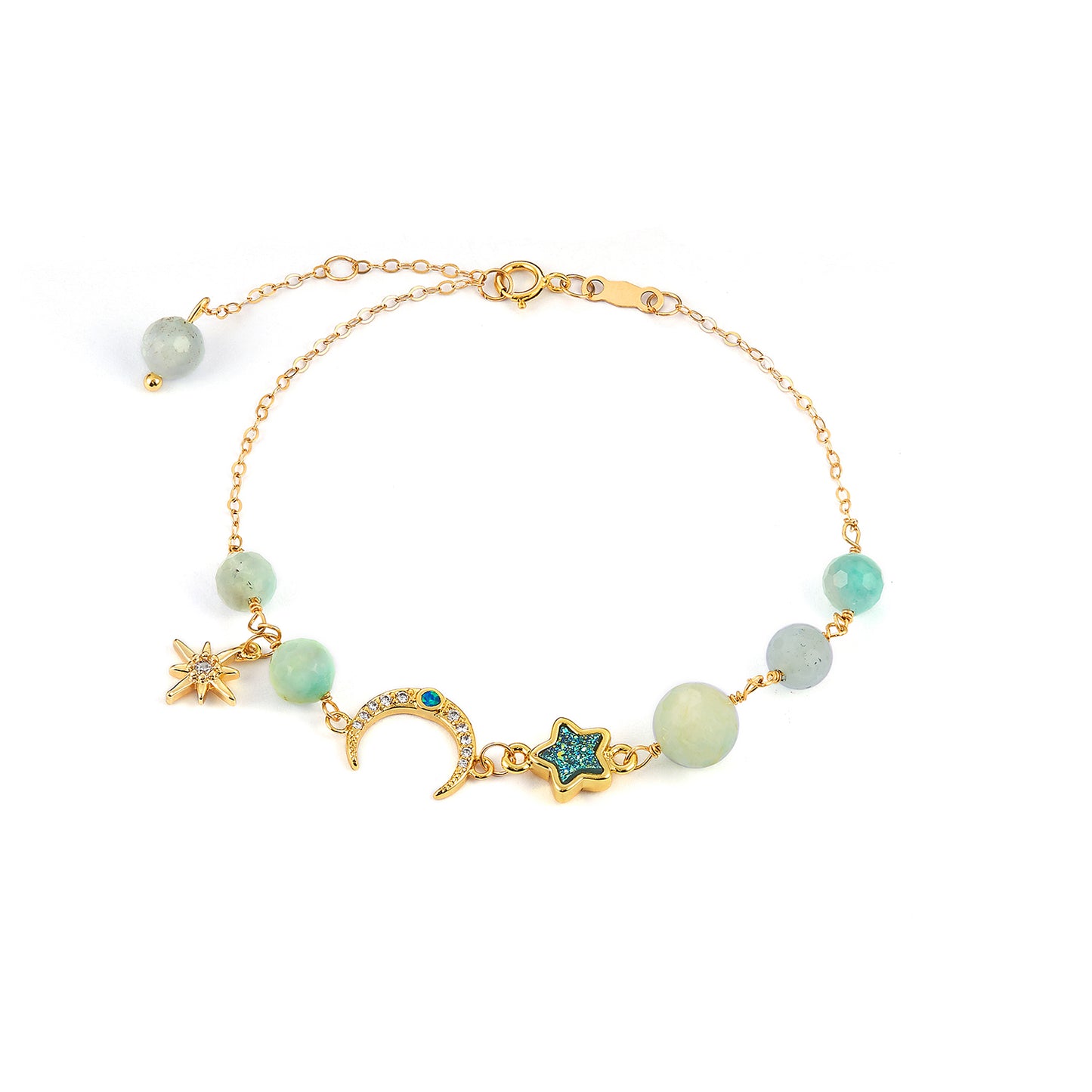 Elegant Star Moon Bracelet Bohemia Bangle