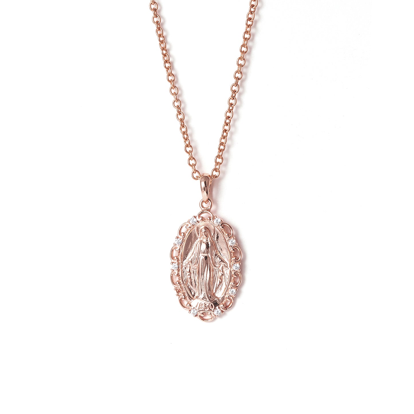 High Quality Wholesale Custom Zircon Vintage Jesus sterling silver Pendant Necklace Jewellery Pendant