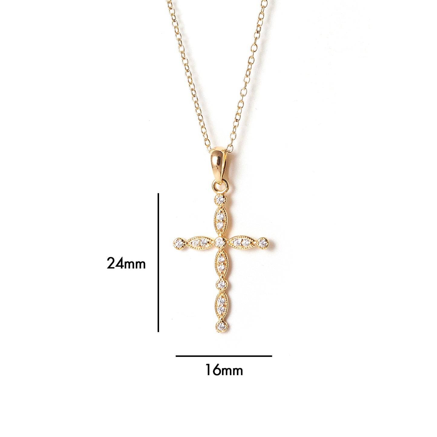 Wholesale Fashion Steriling Silver Cross Pendant For Men and Women