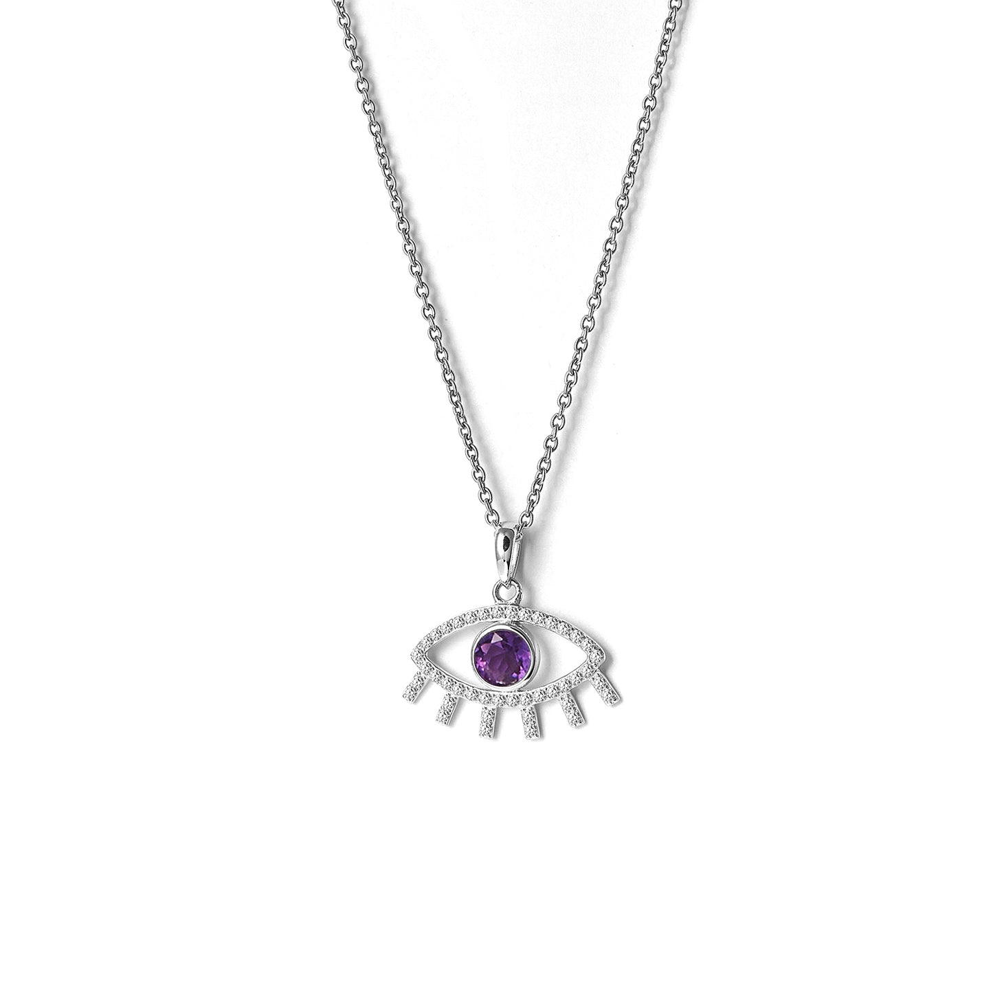 Women Necklace jewelry Wholesale Vintage Evil Eyes Pendant Necklaces For Wedding Dresses