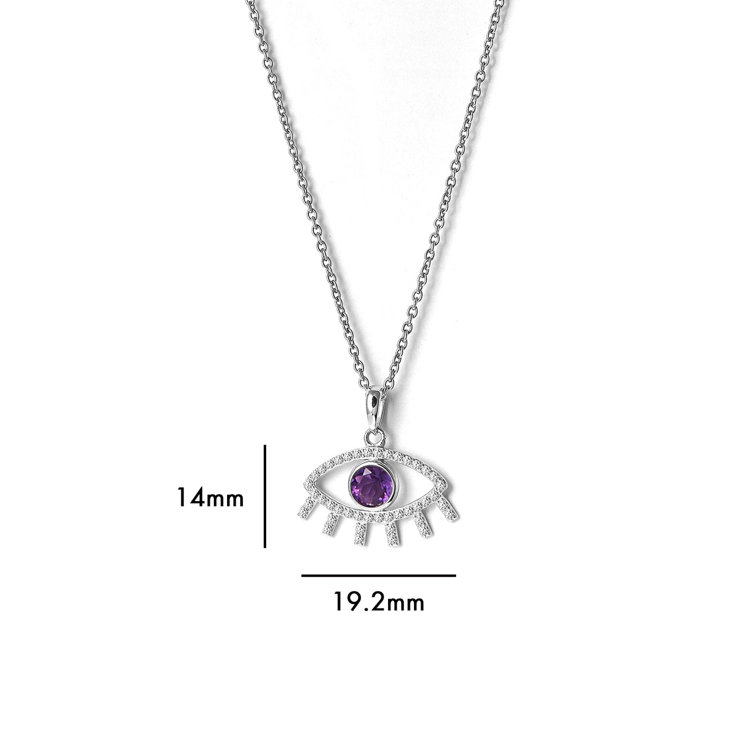 Women Necklace jewelry Wholesale Vintage Evil Eyes Pendant Necklaces For Wedding Dresses
