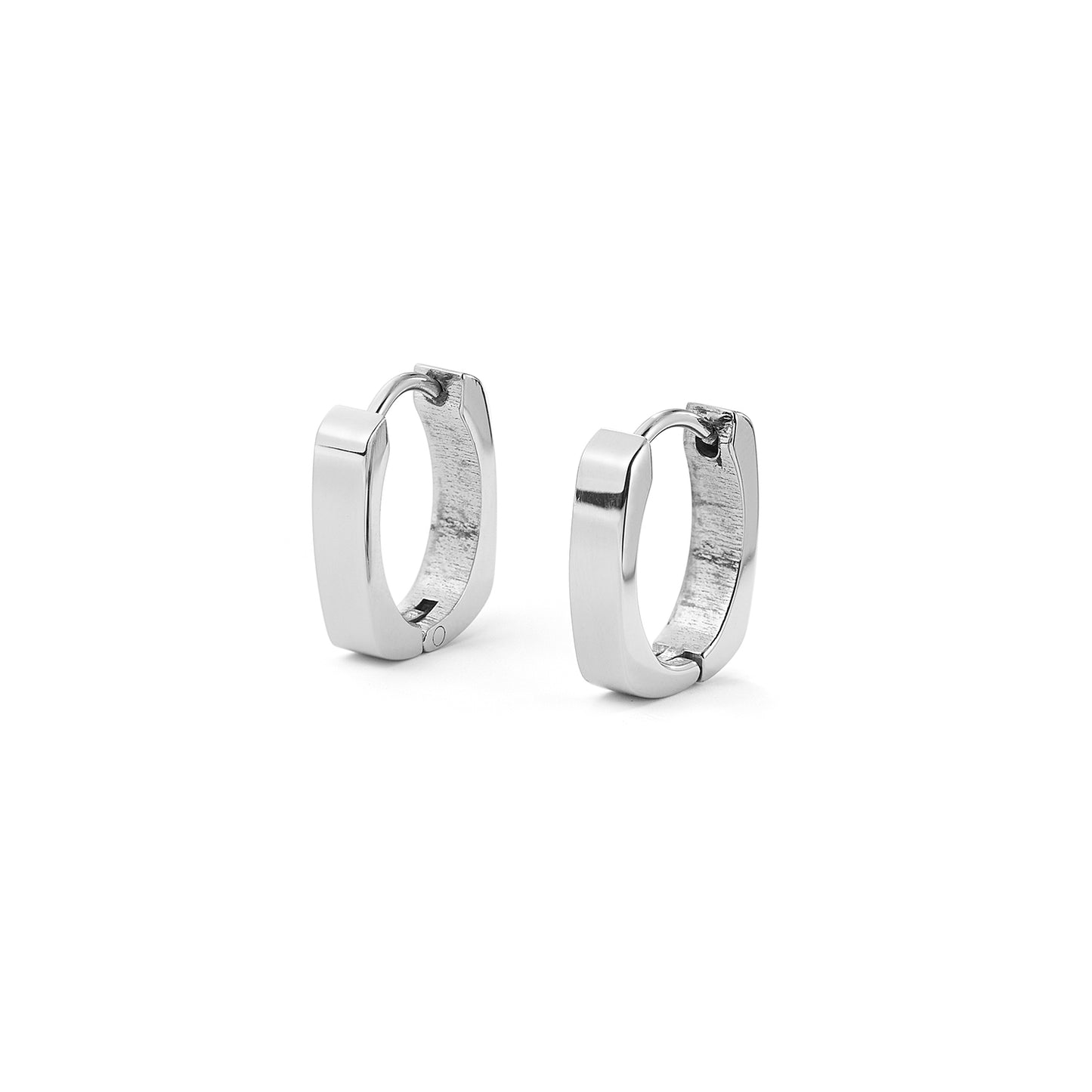 stainless steel women huggie earring