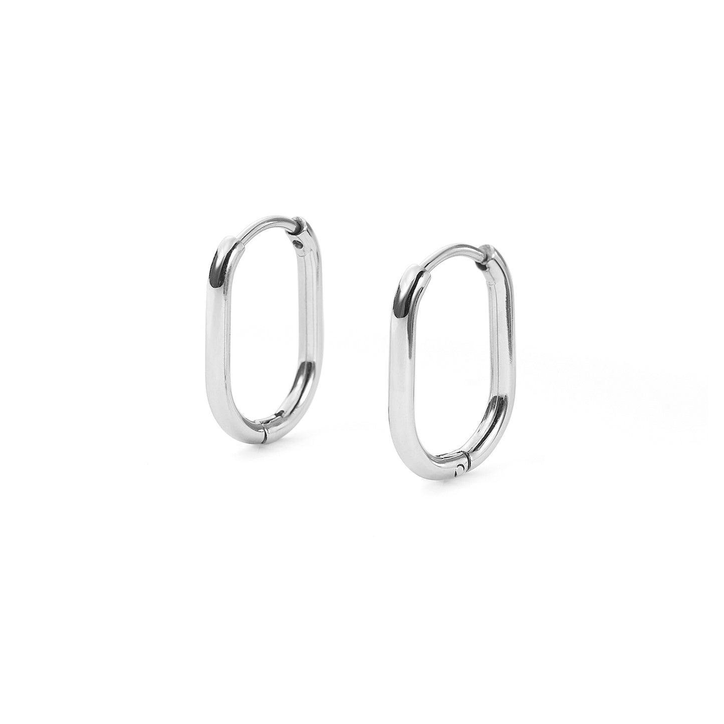 women huggie earring stainless steel