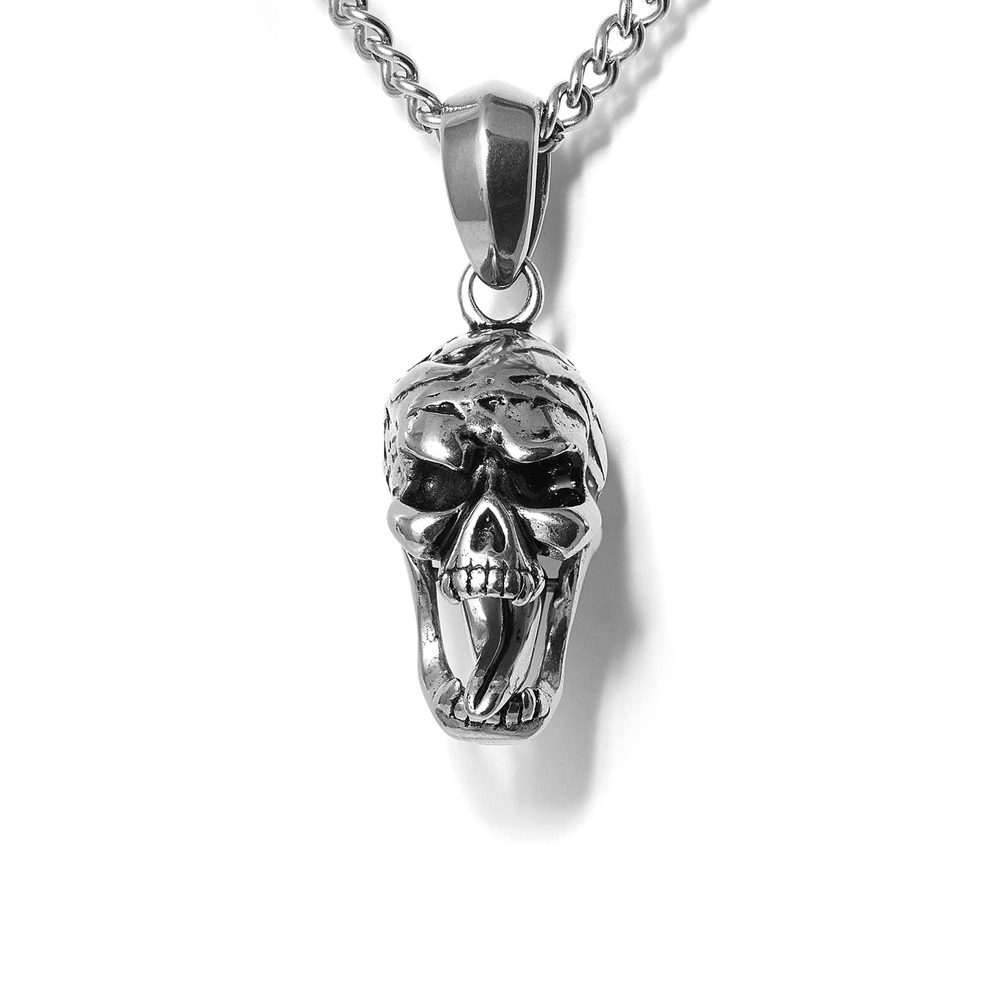 Vintage Style Skull Stainless Steel pendant
