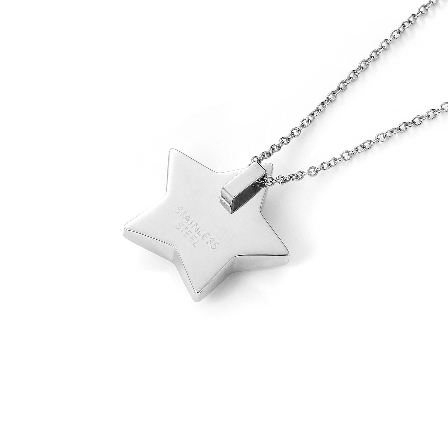 Stainless steel Starfish Pendant with necklace