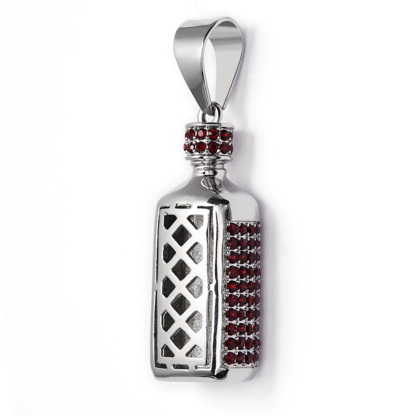 Stainless Steel Lucky Wine Bottle Pendant