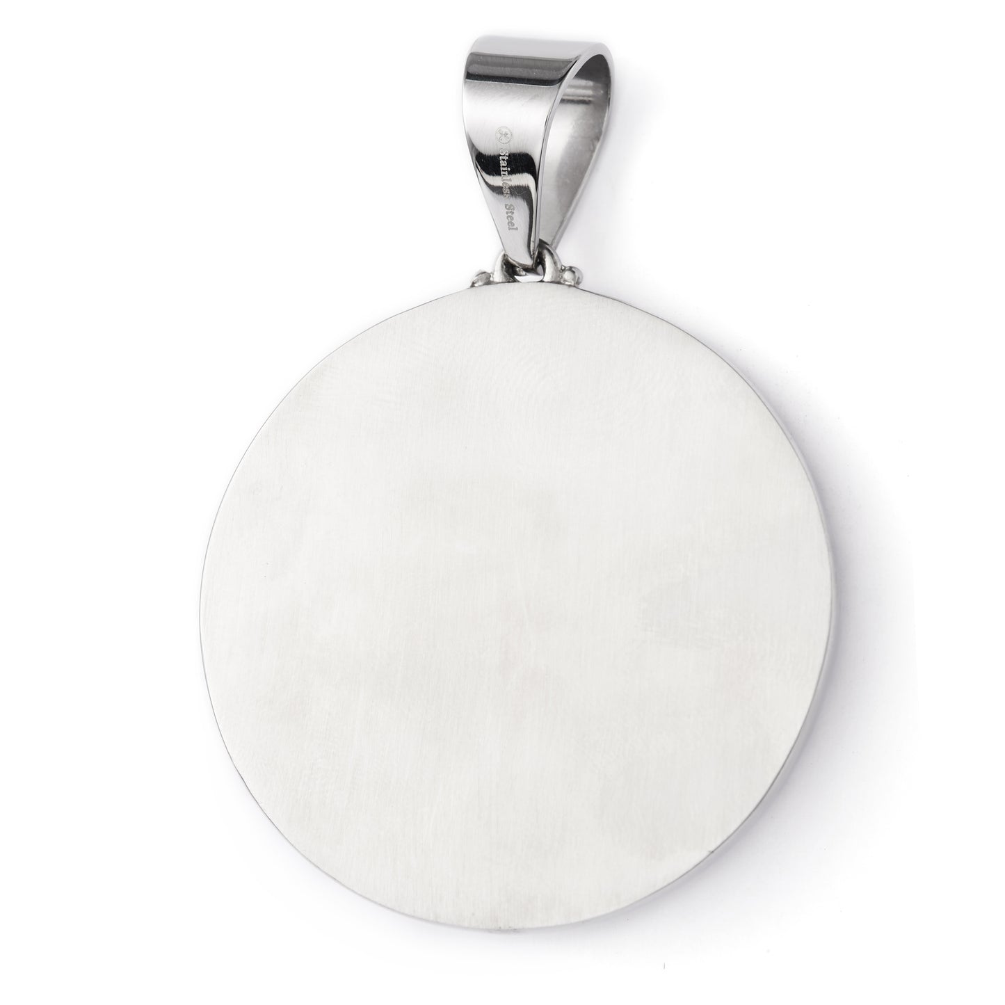 Custom Round stainless Steel Pendant