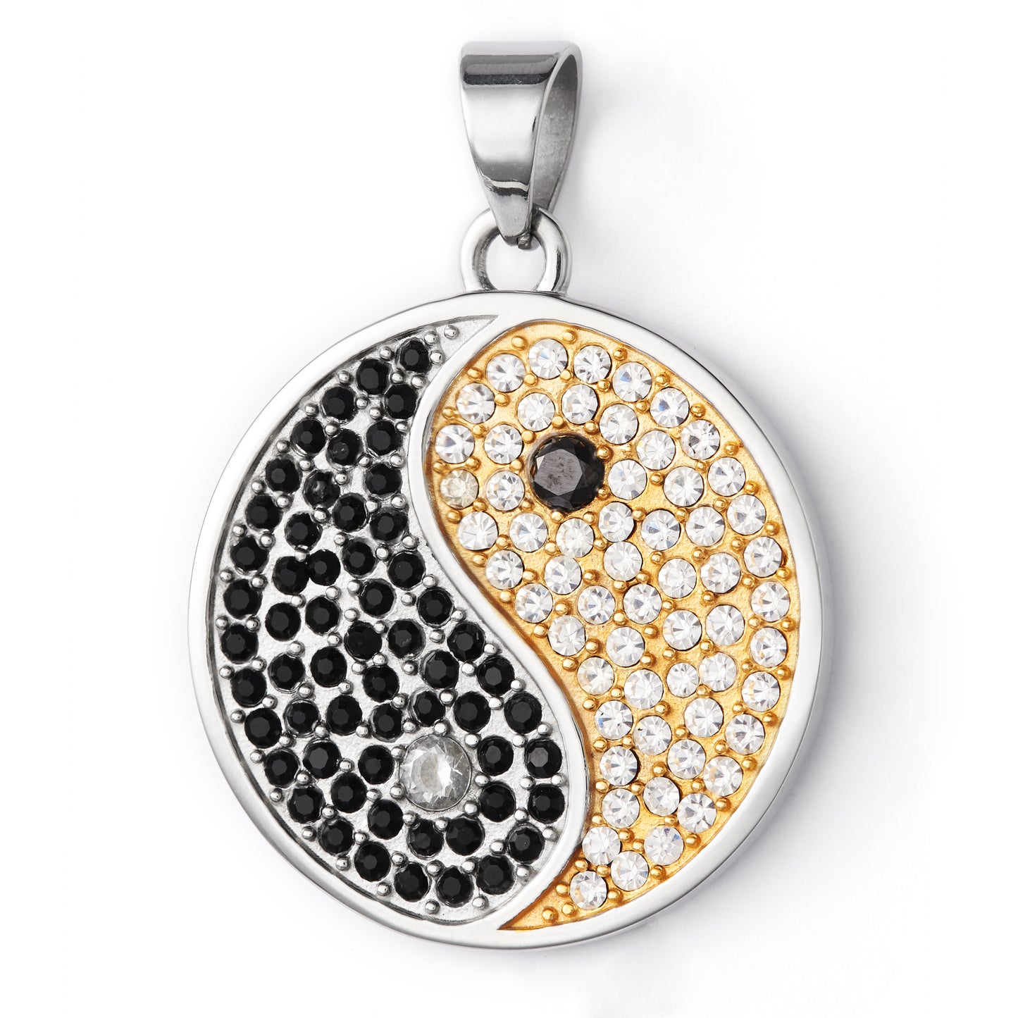Yin & Yang Pendant Stainless Steel Pendant