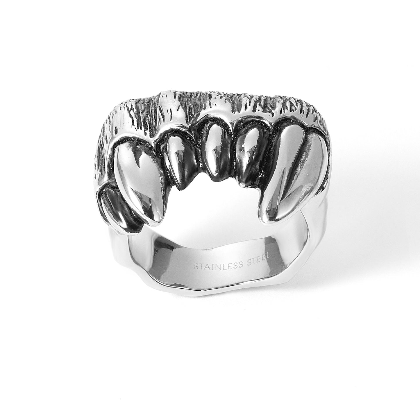 Stainless steel Claw Thai Silver Stainless Steel Earrings