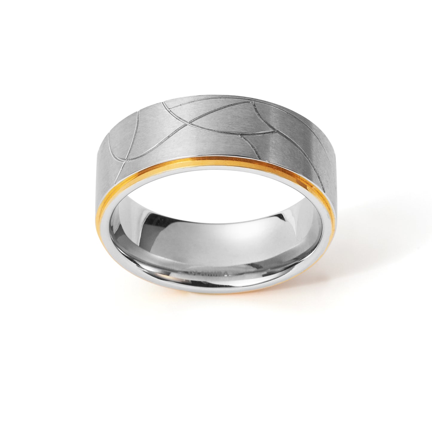 Men's Wedding Ring Golden Aura