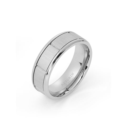 Stainless Steel Wedding Band ring