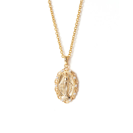 High Quality Wholesale Custom Zircon Vintage Jesus sterling silver Pendant Necklace Jewellery Pendant