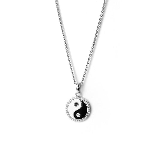 Fashion design high quality Yin and Yang Bagua metal amulet pendant