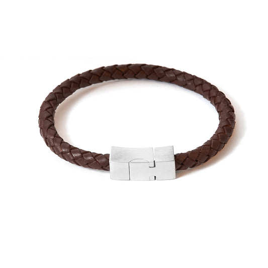 Rope & Leather Stainless steel bracelet accessory