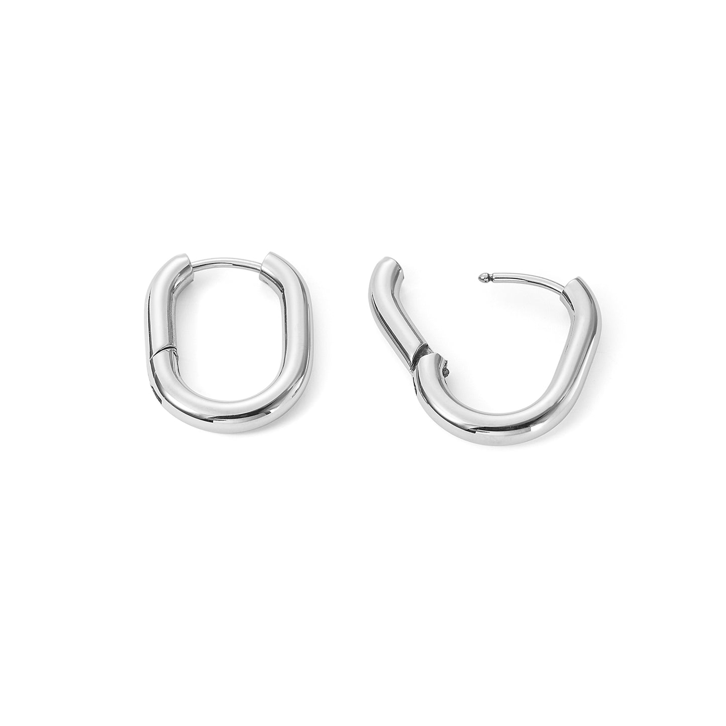 women stainless steel earring