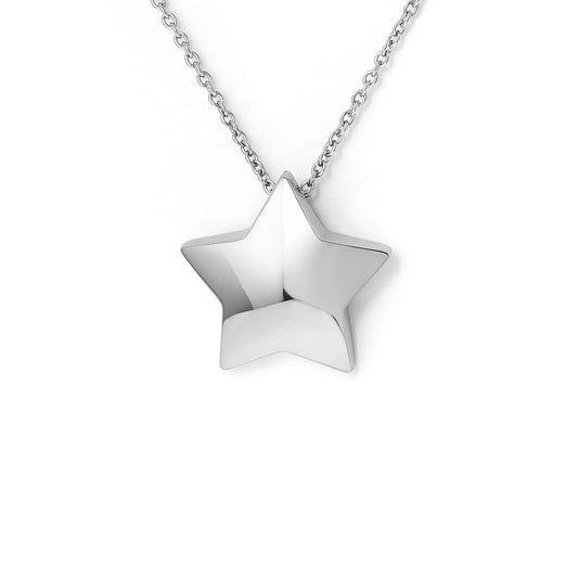 Stainless steel Starfish  Pendant with necklace