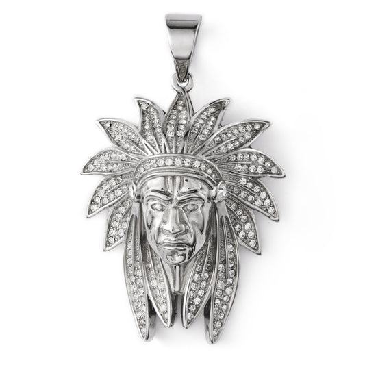Stainless Steel Iced out Jesus Pendant