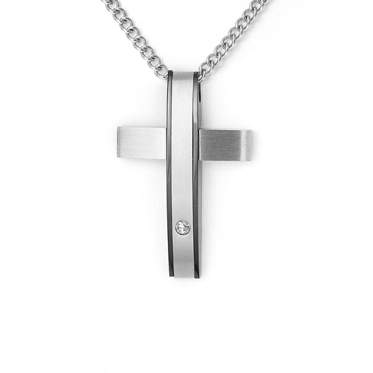 Stainless Steel Religious Cross Pendant