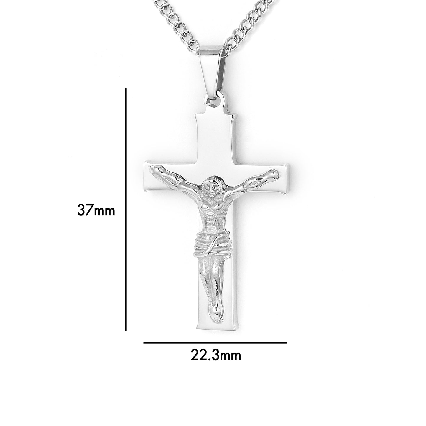 Religious Jewelry  Cross Jesus Crucifix Charm Pendant