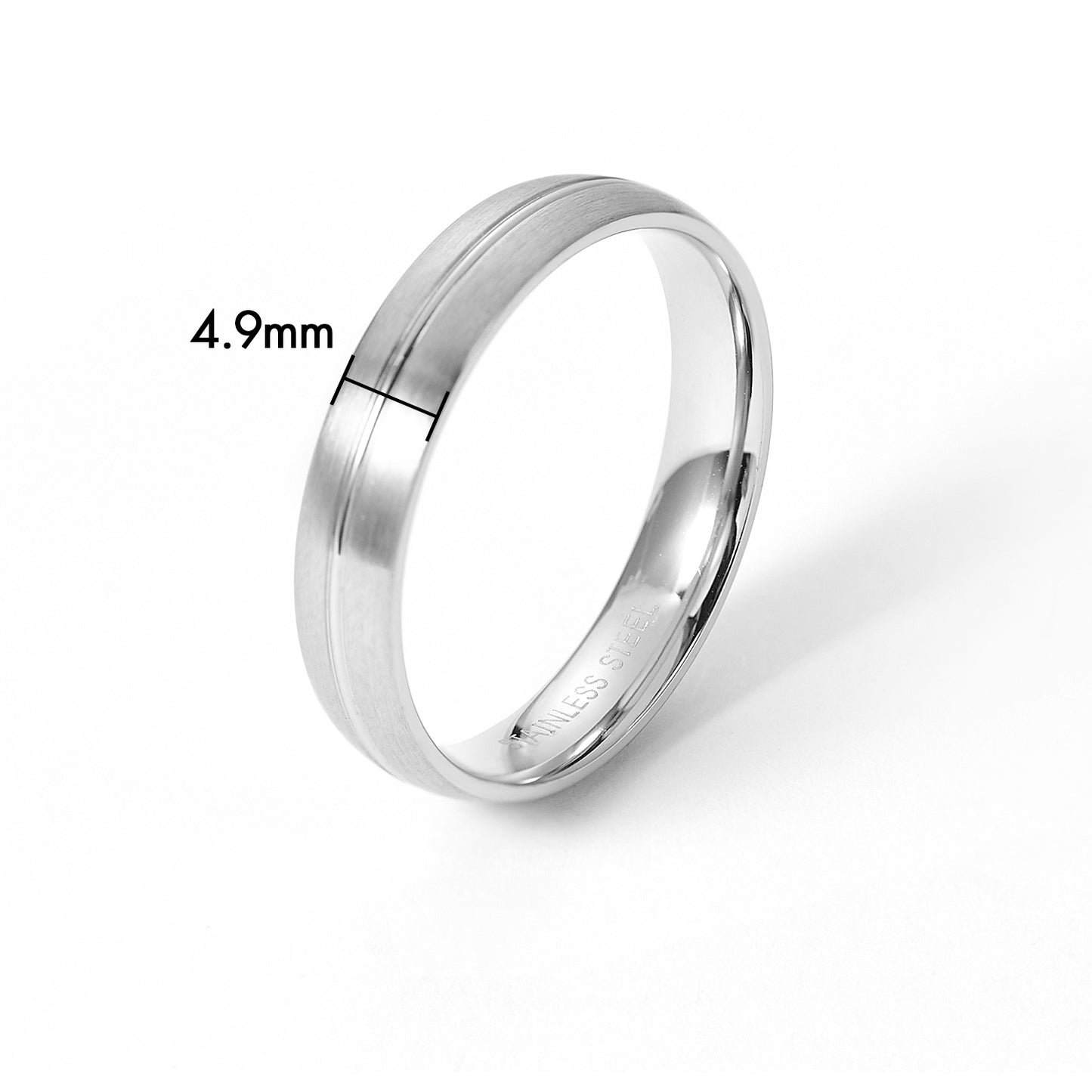 5MM Wedding Rings and Bands for Men