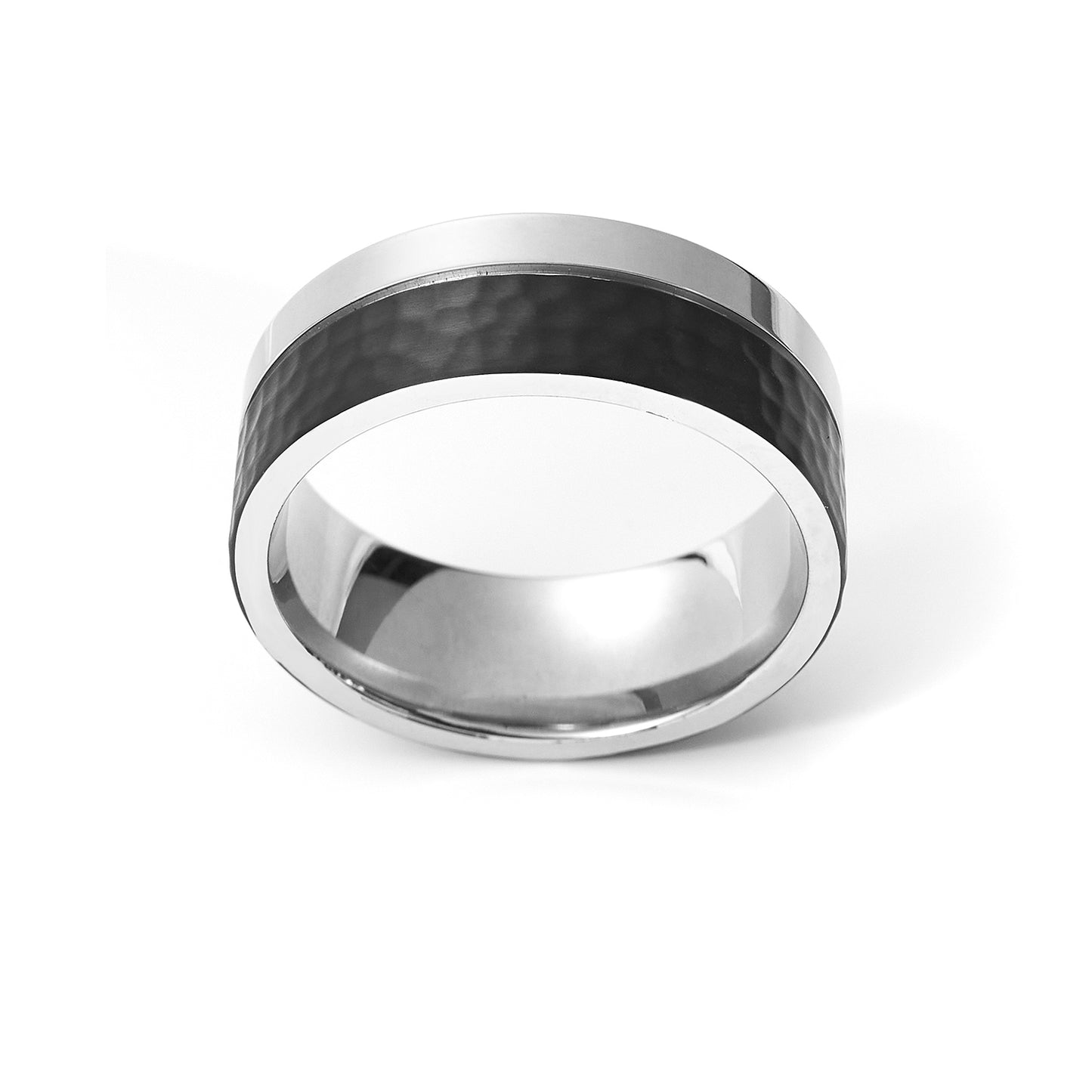 Stainless steel men ring