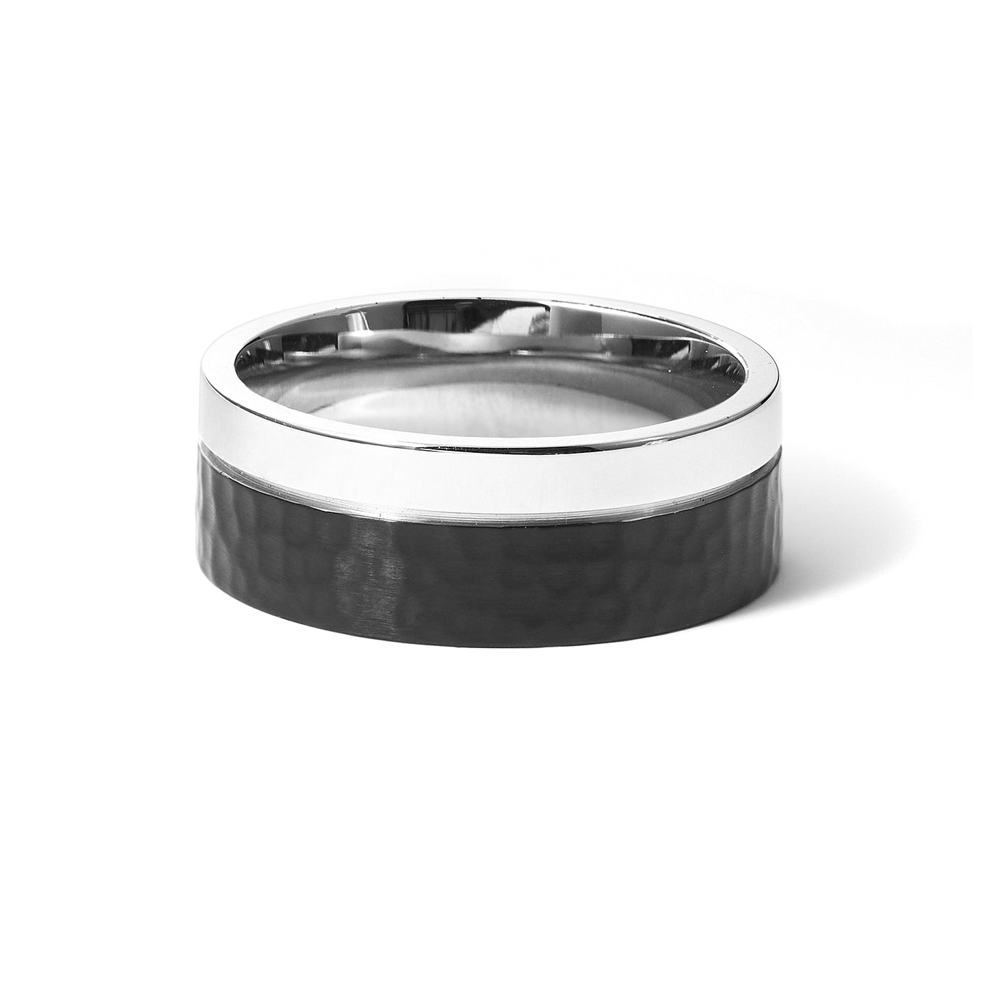 Stainless steel men ring