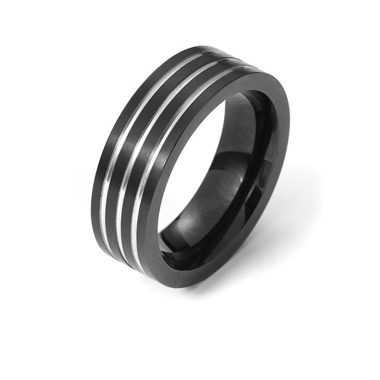 Personalized custom stainless steel ring